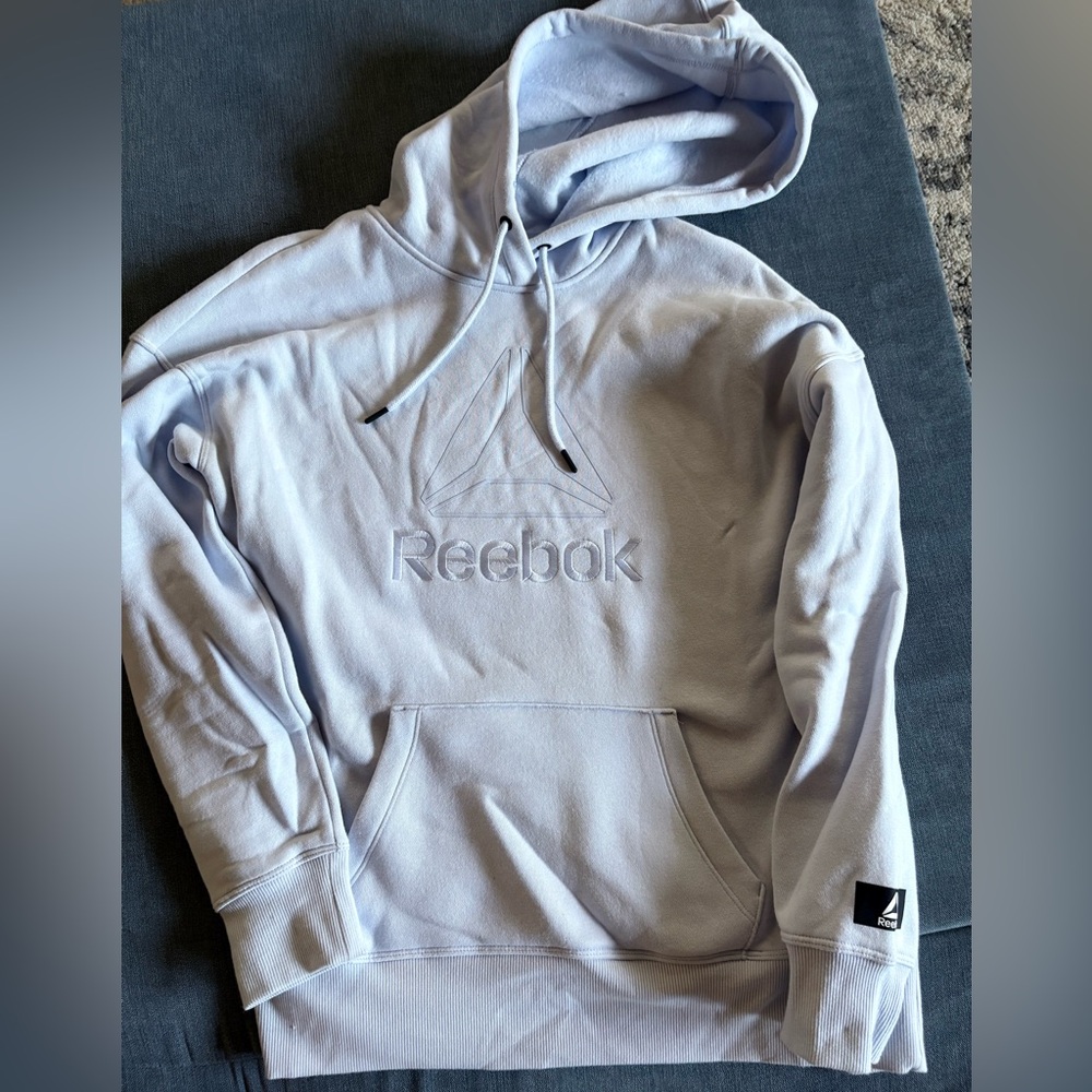 Reebok Sky Blue Pullover Hoodie